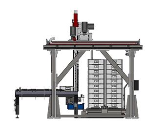 雙工位桁架機(jī)器人碼垛機(jī)